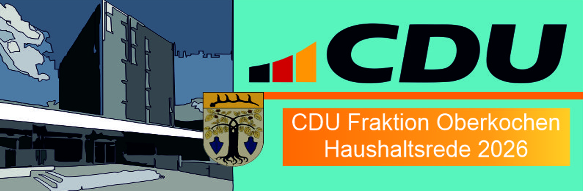 Haushaltsrede der CDU Fraktion 